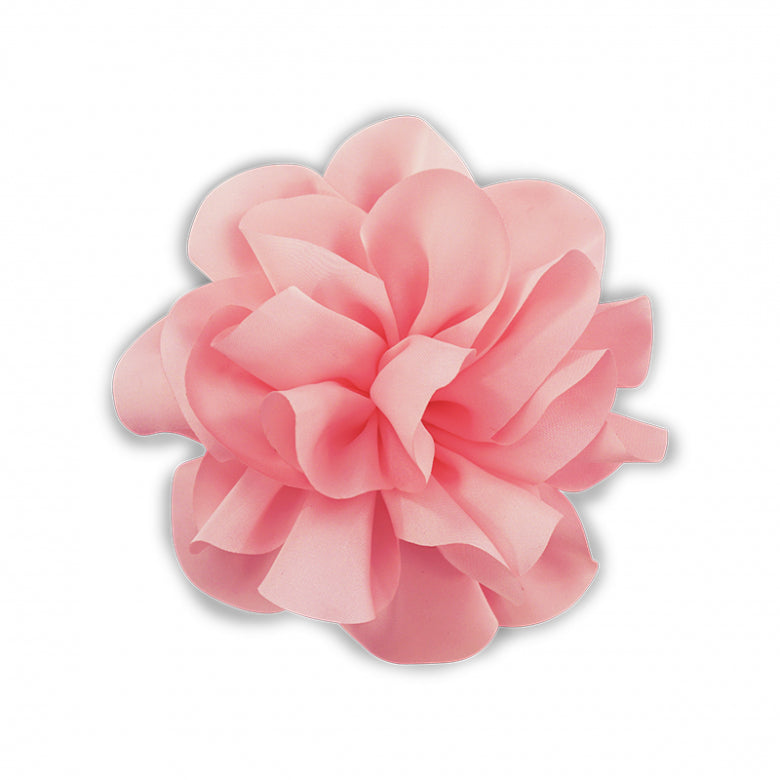stor blomst hårspenne Lys Rosa