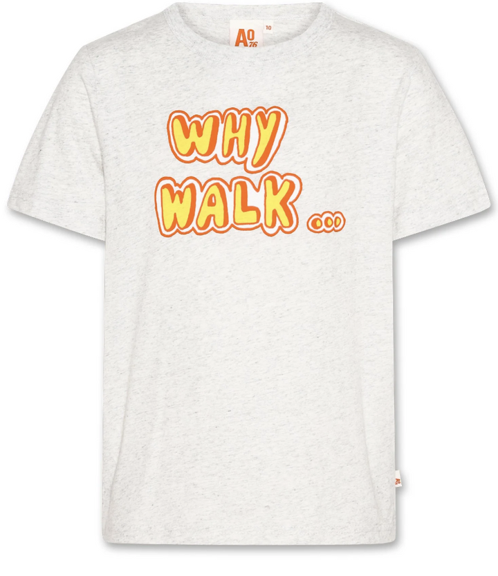 why walk t-shirt Oatmeal