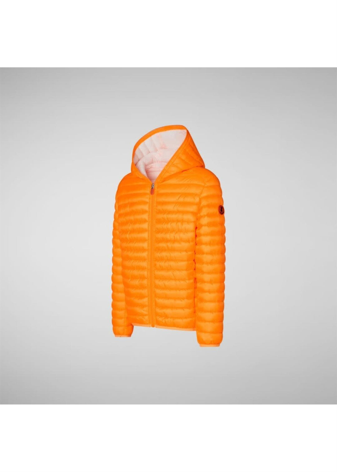 Lettplum jakke Neon Oransj