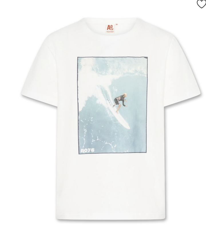 surf t-shirt Hvit