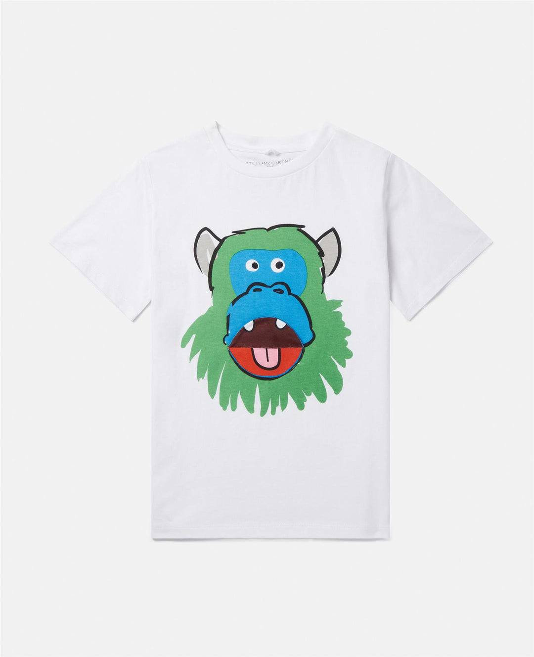 monkey  t-shirt Hvit