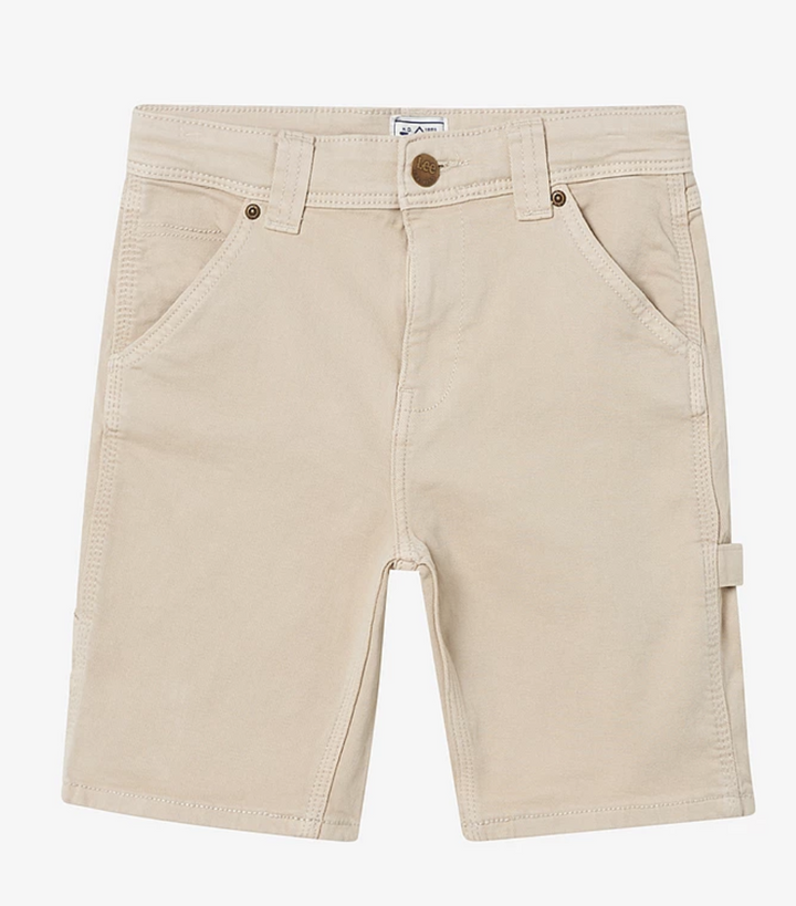 shorts med lommer Sand